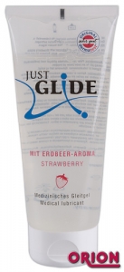 Гель "Just Glide" с ароматом и вкусом клубники, 200ml