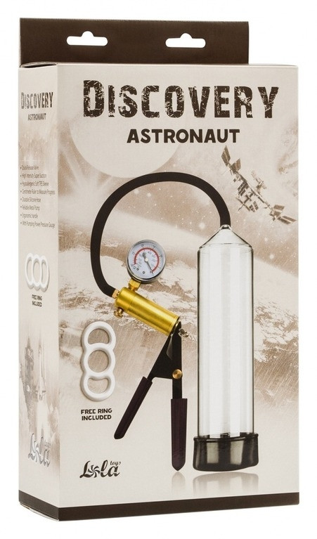 Вакуумная помпа с манометром "Discovery Astronaut"