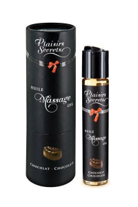 Массажное масло "Plaisirs Secrets" с ароматом и вкусом шоколада, 59ml