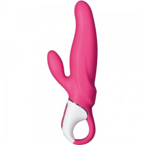 Вибратор для точки G и клитора "Satisfyer Mister Rabbit" розовый