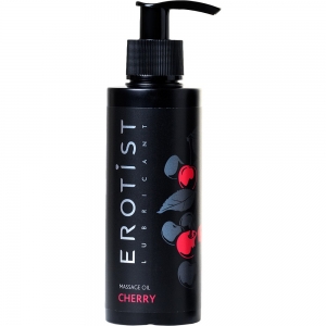 Масло массажное "Erotist Cherry" с ароматом и вкусом вишни, 150ml