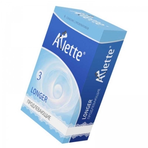 Презервативы "Arlette Longer 6" продлевающие время полового акта, 6шт