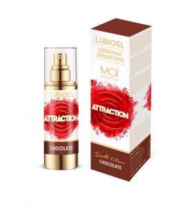 Жидкий вибратор "Attraction" со вкусом шоколада, 30ml