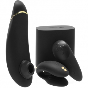 Лимитированный набор "Womanizer Premium + We-Vibe Chorus" черный