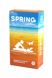 Презервативы "Spring Contour" анатомические, 12шт