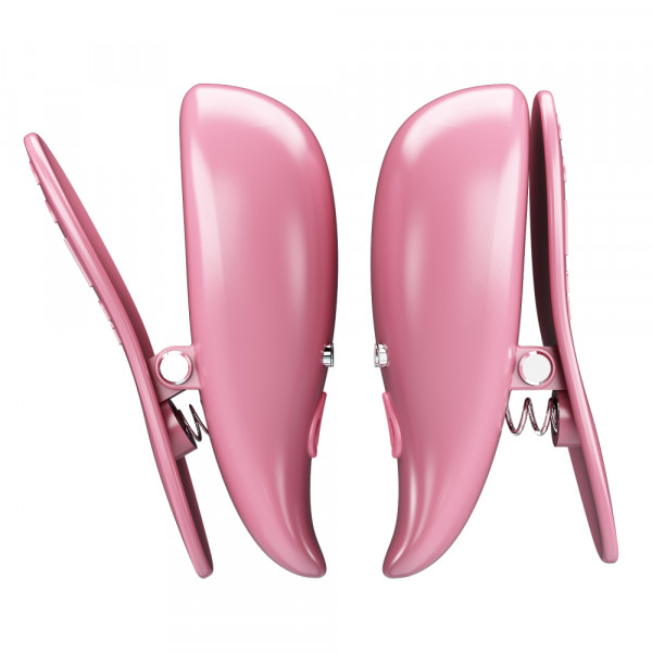 Зажимы на соски с вибрацией "Pretty Love Cayley" на дистанционном управлении