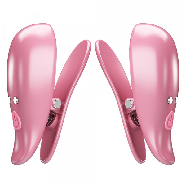 Зажимы на соски с вибрацией "Pretty Love Cayley" на дистанционном управлении