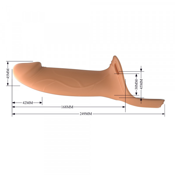 Фаллопротез "Pretty Love Landon" силикон, реалистичный