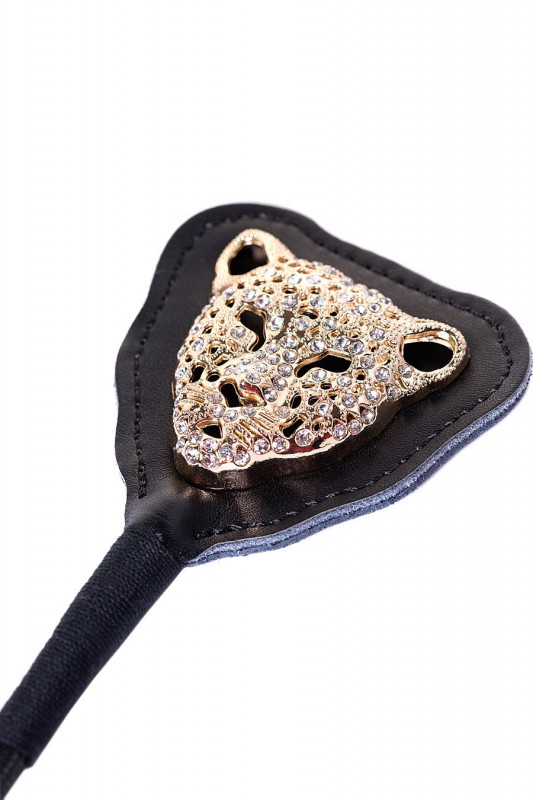 Стек с металлическим украшением в виде леопарда "Theatre"