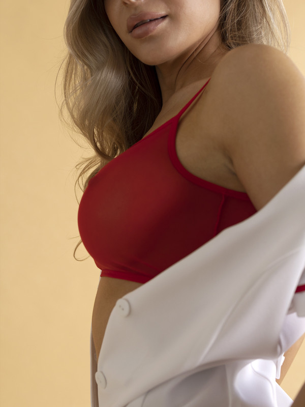 Костюм соблазнительной медсестры "Le Frivole" белый халатик, L/XL